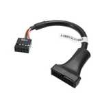 Шнур переходник USB 3.0 m 19pin  - USB 2.0 f 9pin