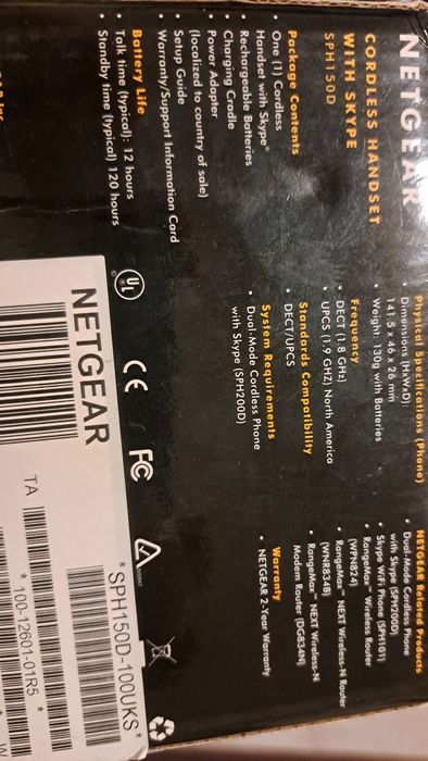 Telefoane fara fir NETGEAR cu Skype