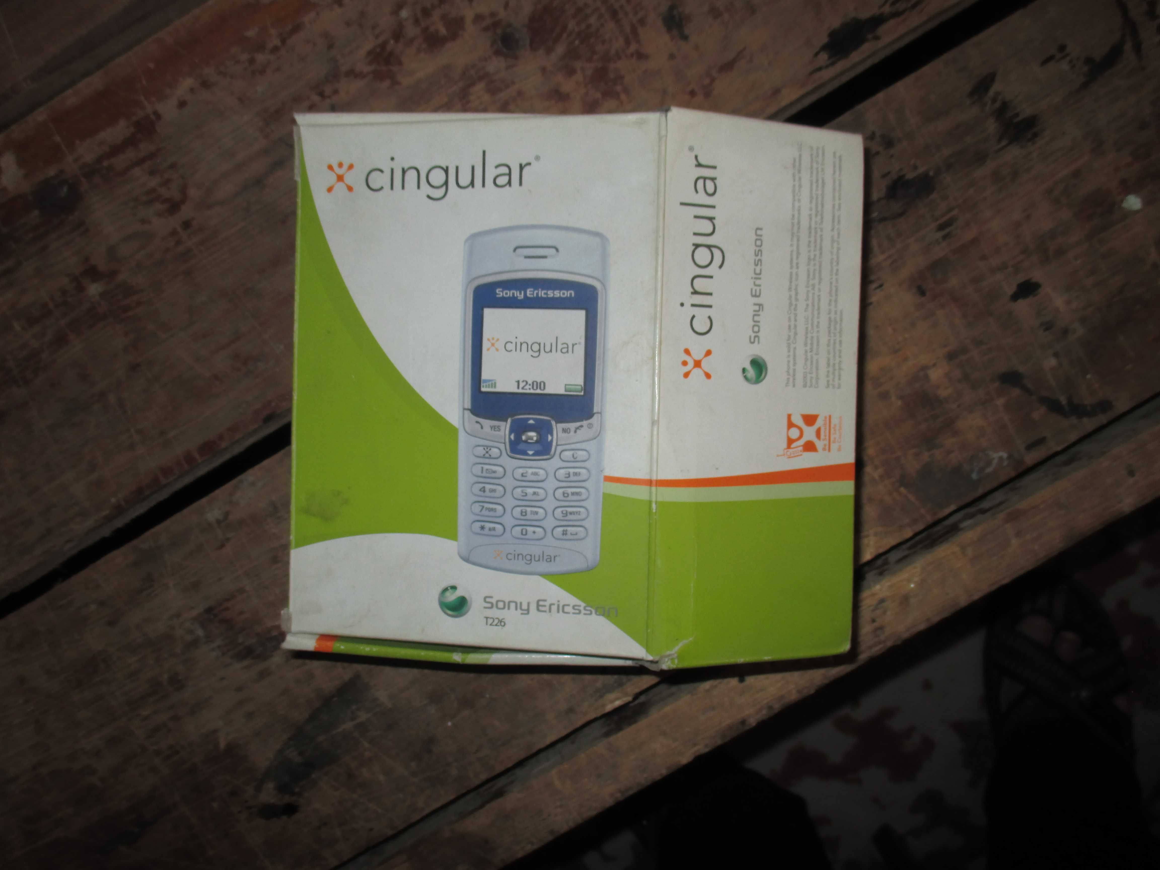 2 телефона cingular sony Ericsson T226 (кнопочный)