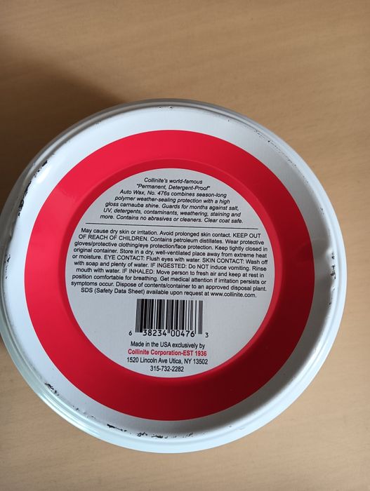Ceara auto Collinite 476s doublecoat