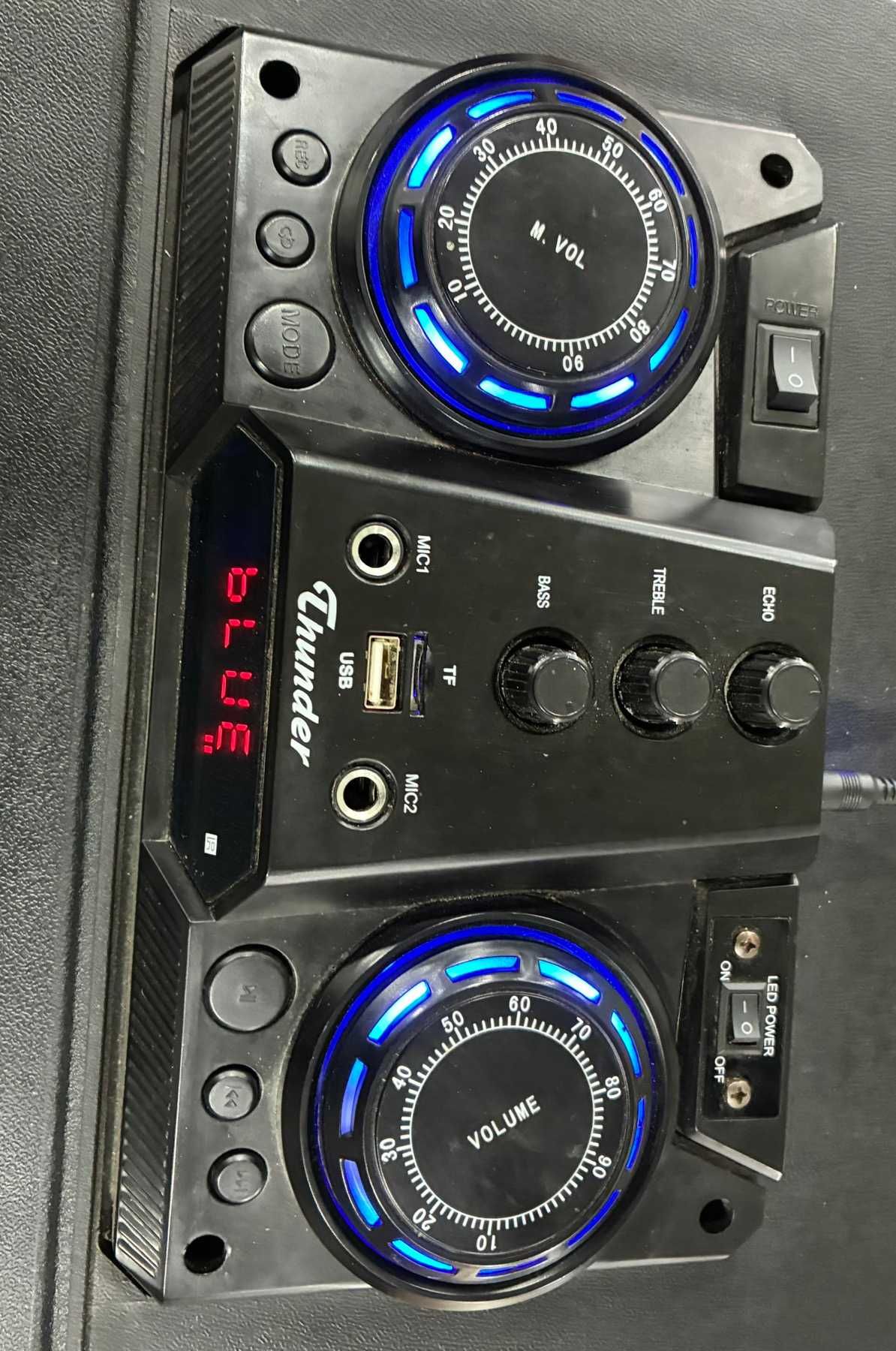 Тонколона THUNDER THS-B1502BTW с 2 микрофона