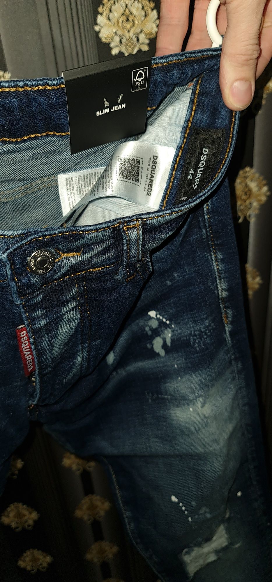 Blugi icon Dsquared2 2 culori