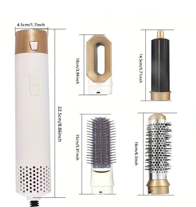 Фен стайлер дайсон, фен для завивки и причесок, фен щетка