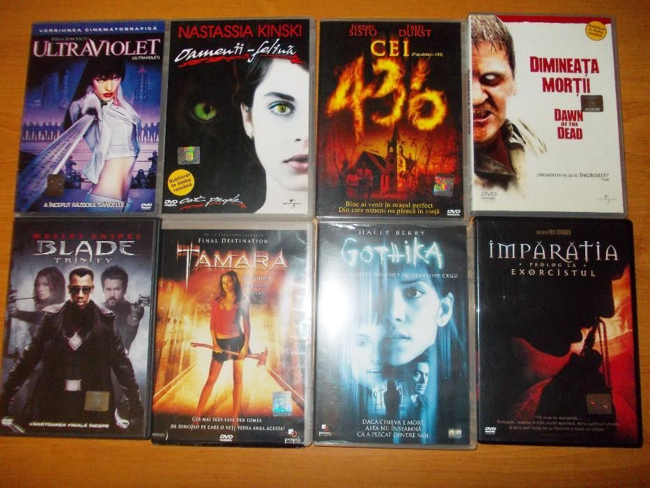 Filme Skeleton key, Terminator 1- 2 /Psycho  / Memento