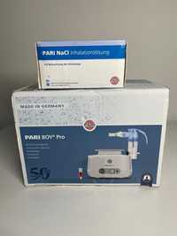 Dispozitiv Nebulizator Pari Boy Pro + 60 fiole solutie Pari NOU