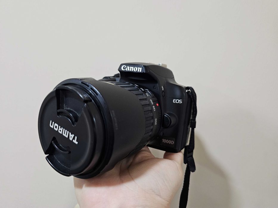 Canon 1000d с Tamron 18-200mm
