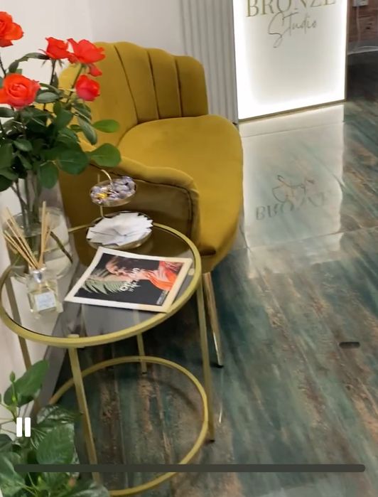 Masa rotunda , sticla securizata