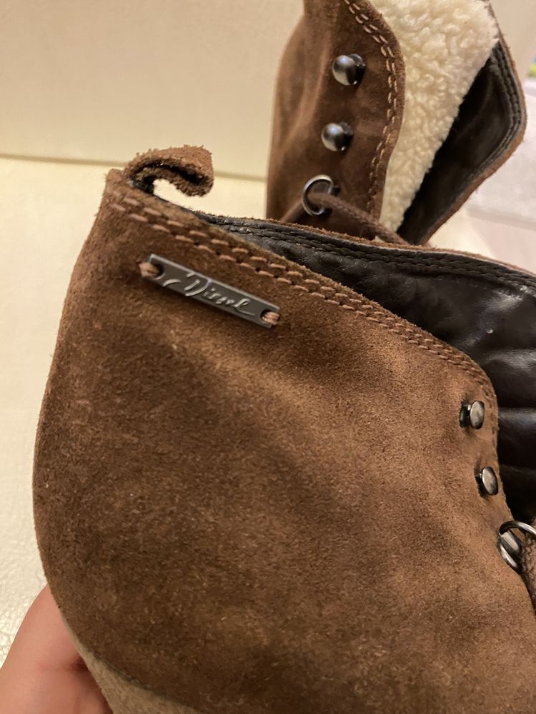 Велурени боти Diesel, номер 38