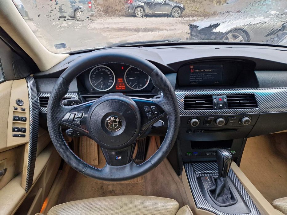 BMW E60 530D 218кс Dynamic комфорт салон Headup автоматик НА ЧАСТИ!