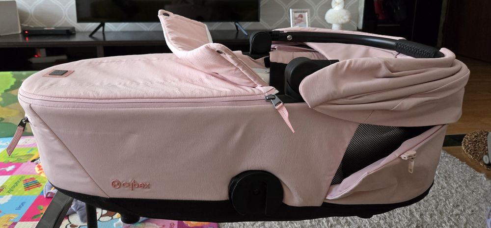 Landou pentru carucior Cybex Platinum Lux Mios 3.0 Peach Pink