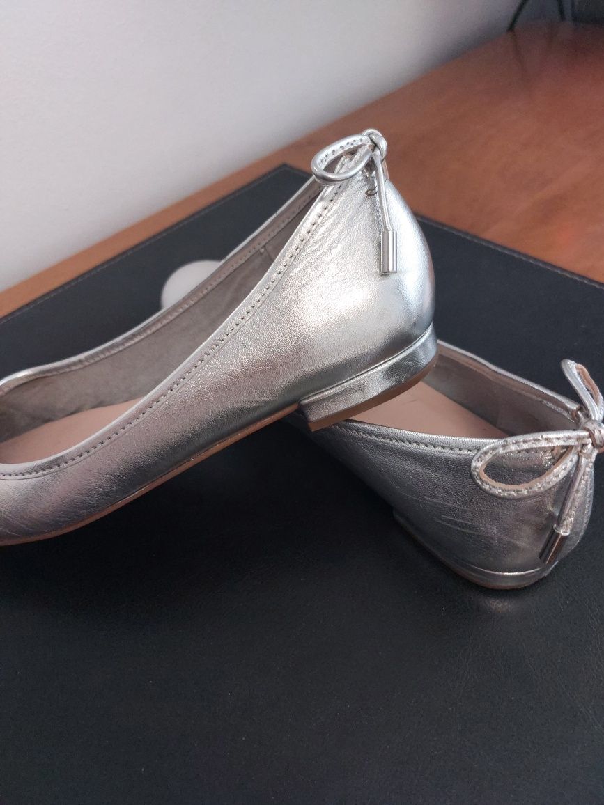 Балеринки сребристи ALDO,  37 н.