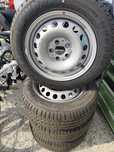 Set 4 roți noi MICHELIN 195/65 R16C cu jante oțel – NOI, neverzate