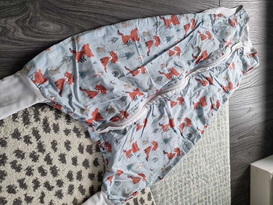 Sac de dormit cu picioare, toamna-primavara,Angel Baby, marime 1-2 ani