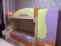 Детская кровать со шкафом