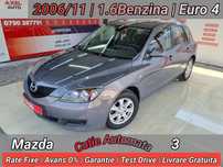 Mazda 3 2006/11, 1.6Benzina, Cut.Automata, Rate Fixe,Avans 0%/Livrare Gratuita