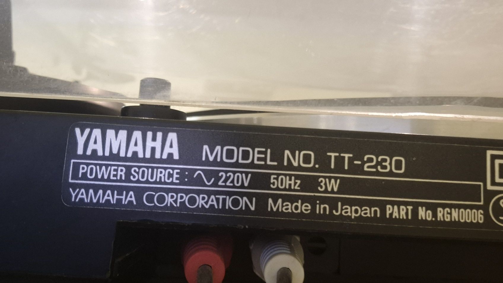 Вертушка YMAHA TT230  made in japan