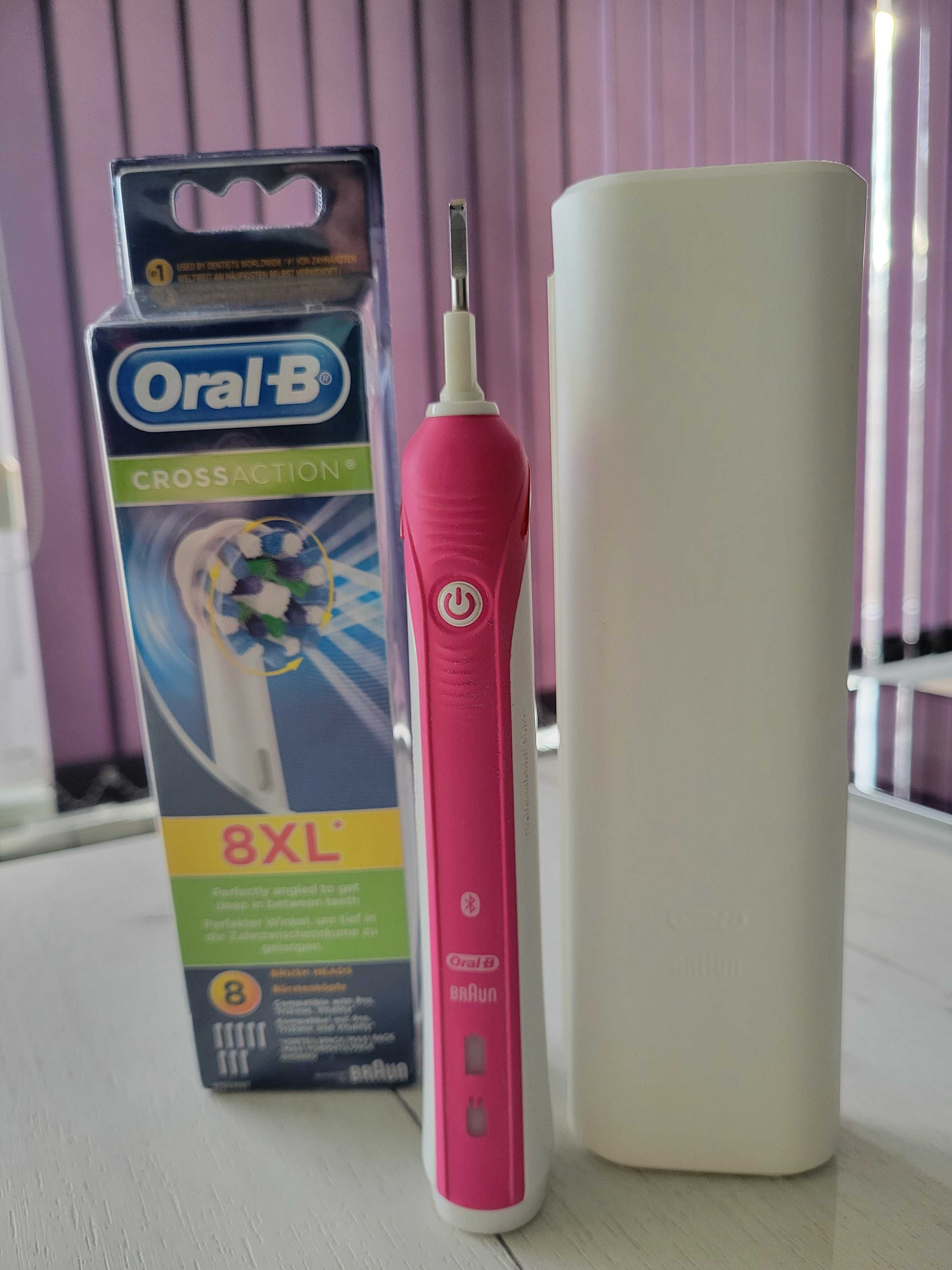 Електрическа четка Oral-B с Bluetooth и допълнителни глави