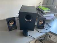oxe Logitech S-00150 cu subwoofer – sunet clar, bass puternic
