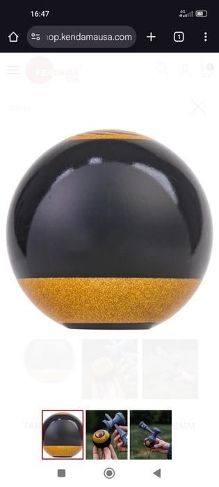 Kendama  Tama only  Gold edition USA