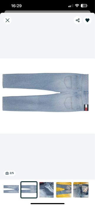 Vand blugi tommy hilfiger originali noi marimea 32