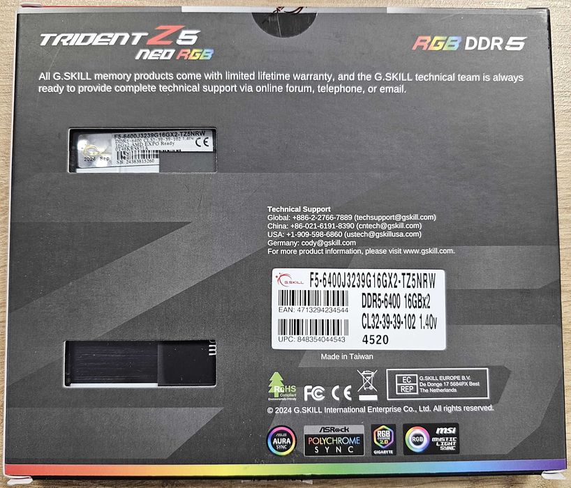 Memorii RAM Trident Z5 RDB DDR5