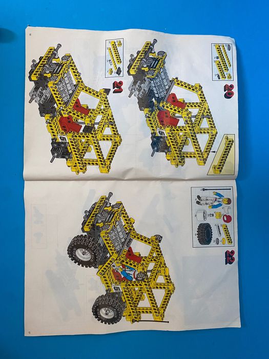 Лего Technic 8850 Rally Support Truck РЕТРО