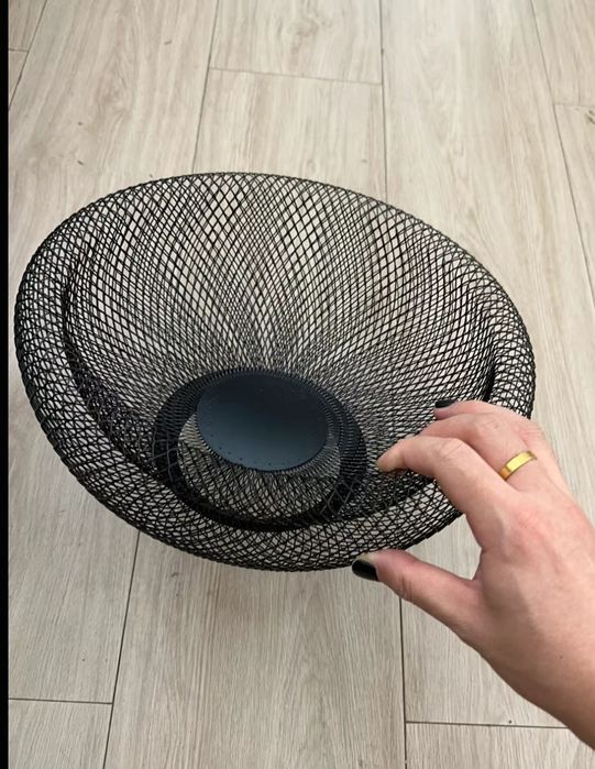 Ваза металлическая для овощей и фруктов. Новая.