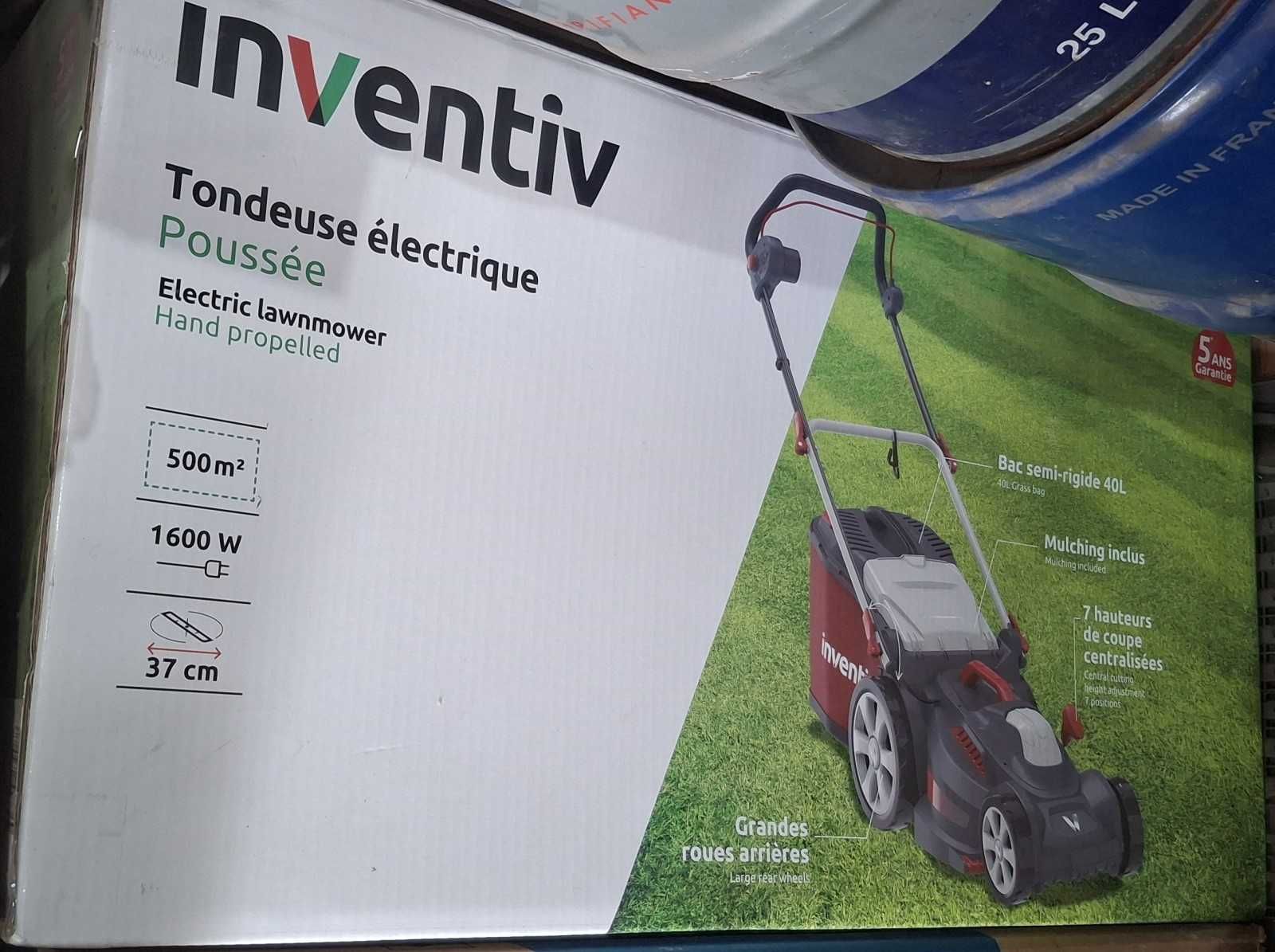 Електрическа косачка за трева 1,6kW 37см + кабел 20м