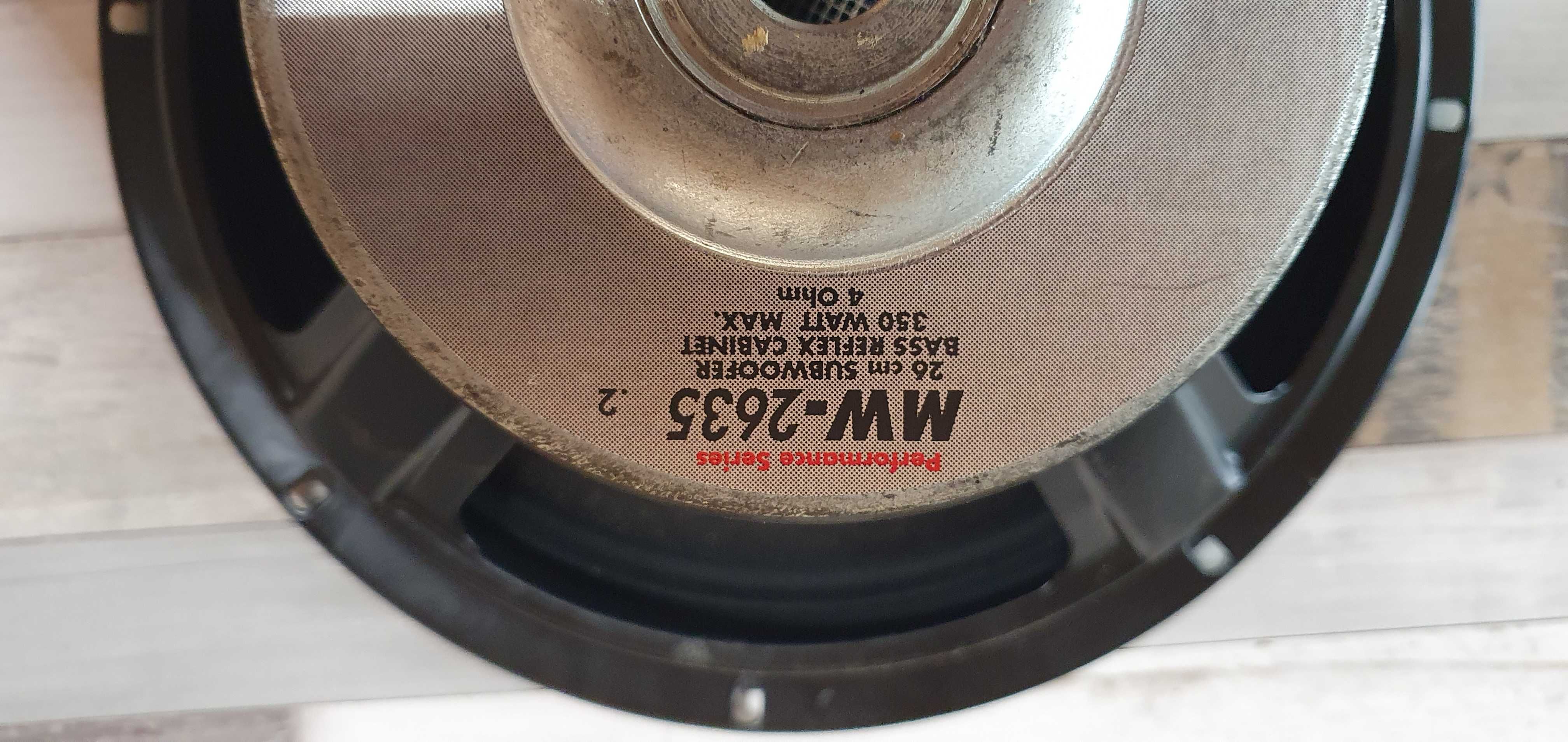 10 инча,inch бас говорител Mac Audio MW 2635