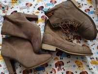 Bocanci/botine Wrangler + Naturalizer gratuit -piele- mărimea 36piele