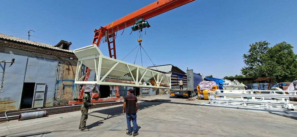 Компания Torui предлагает бункера разных моделей для бетонных заводов