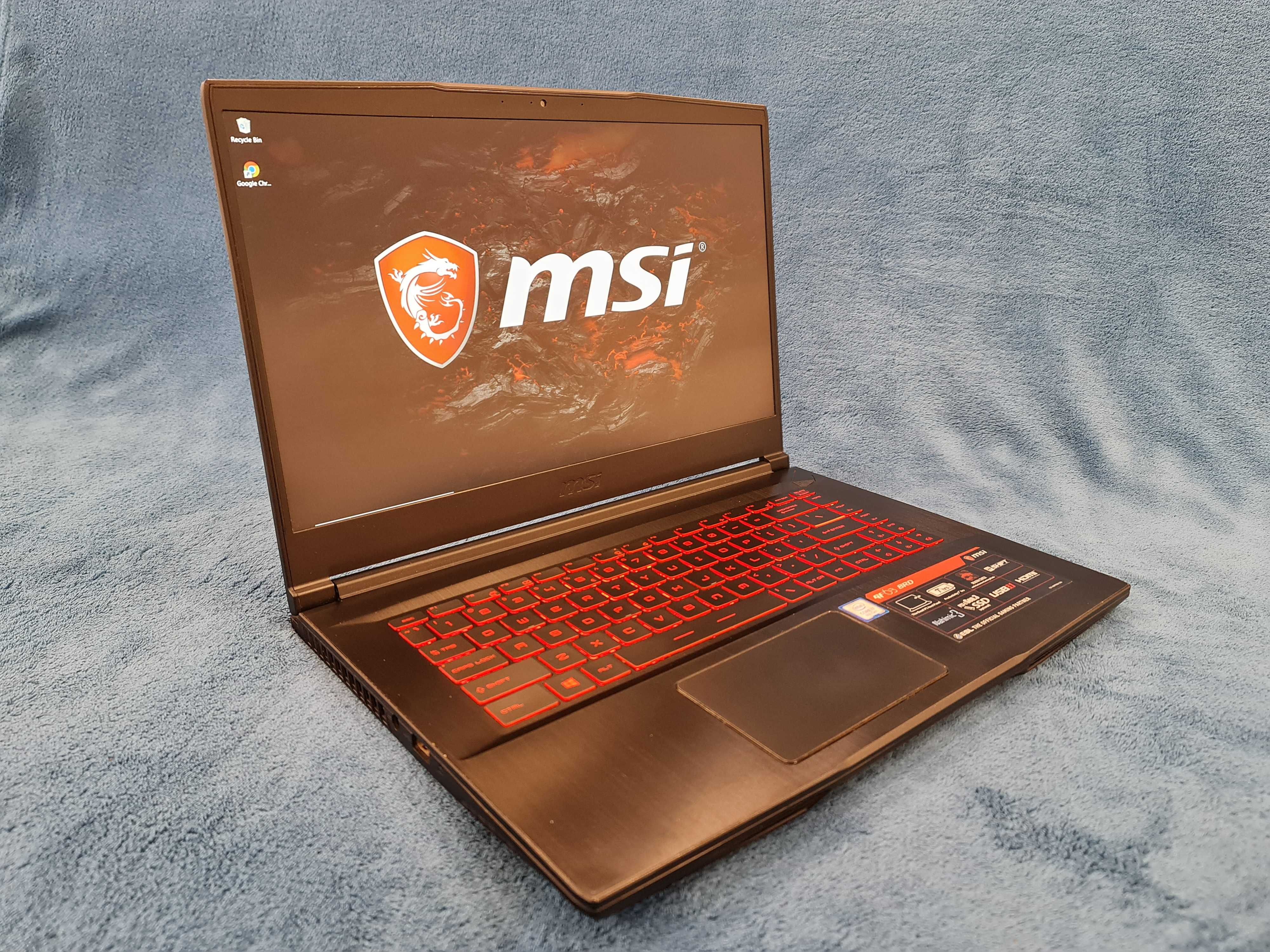 laptop gaming MSI ,intel core i7-8750H  ,video NVIDIA GTX, aluminiu