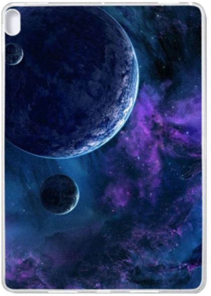 Husa Tableta Lenovo Tab E10 TB-X104 10.1 inch, TPU, galaxie