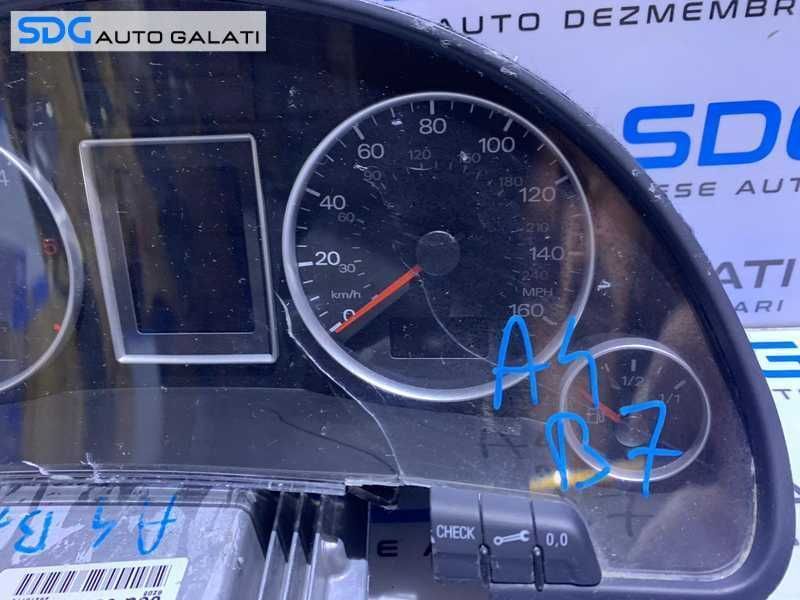 Kit Pornire ECU Calculator Motor Cip Cheie si Ceas Ceasuri Bord Audi A4 B7 2.0 TDI BRE 2005 - 2008 Cod 03G906016LR 0281013888 [LC1335]