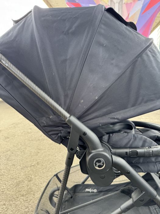 Cybex Melio Carbon negru