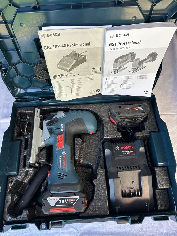 Bosch GST 18V-125S 2024г.