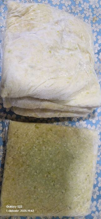 Sarimsoqpiyoz maydalanib muzlatilgani