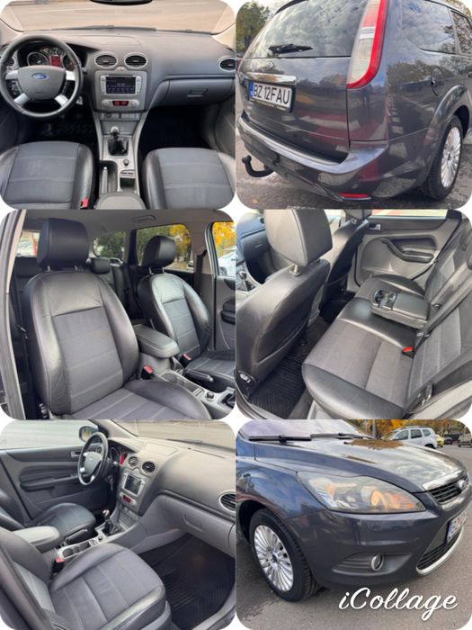Ford Focus Titanium 1.6 benzina+GPL Navi Mare Youtube Waze Pdc Carlig