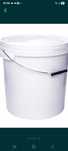 Galeata 20L rotunda din plastic cu capac sigilabil Produs la moda