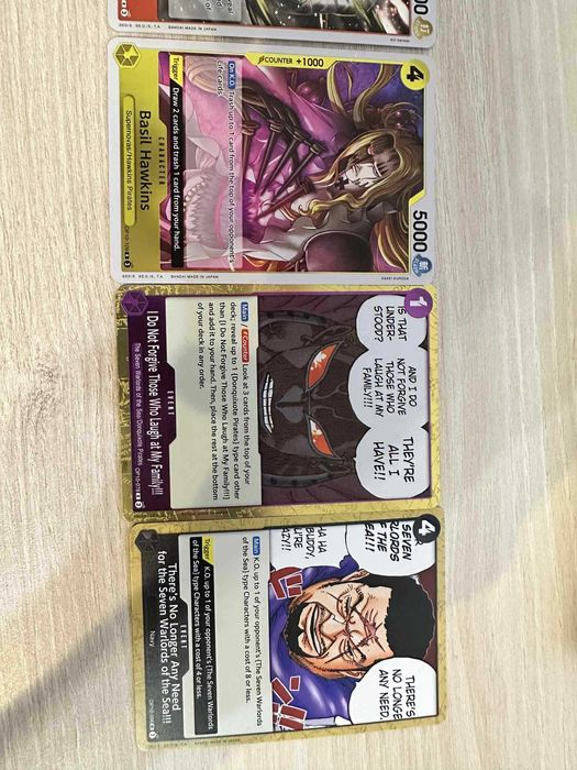 One piece Royal blood карти за дек/колекция