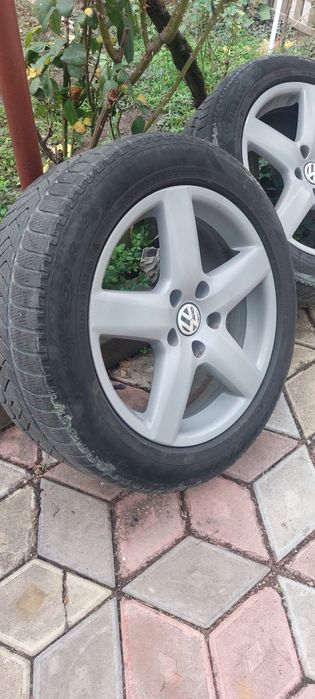 Jante cu cauciucuri de iarna  5x130 R19 touareg q7 porsche cayenne