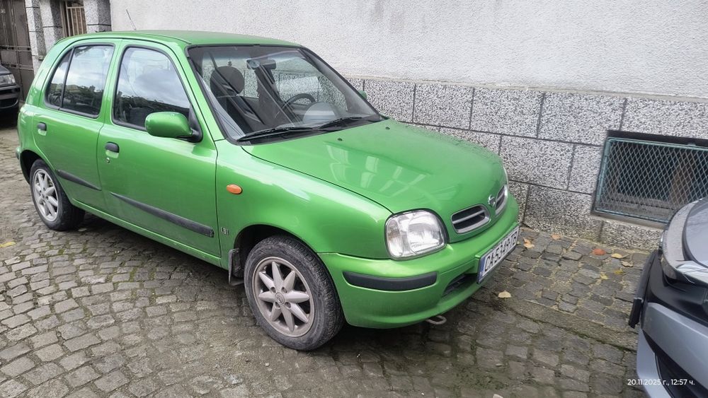 Nissan micra 1.3 газ и бензин