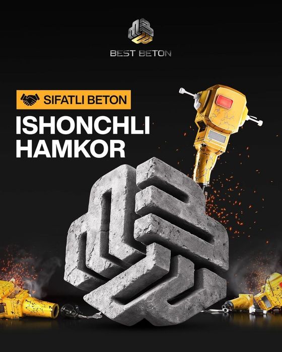 Beton  beton бетон zavod 100 dan 700 markagacha