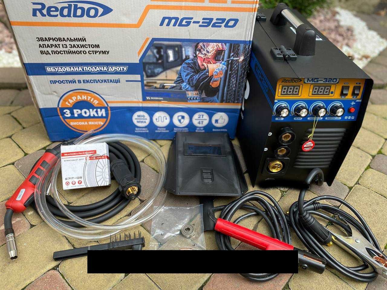 Invertor aparat de sudura Redbo MIG MAG MMA 320A PROFESIONAL