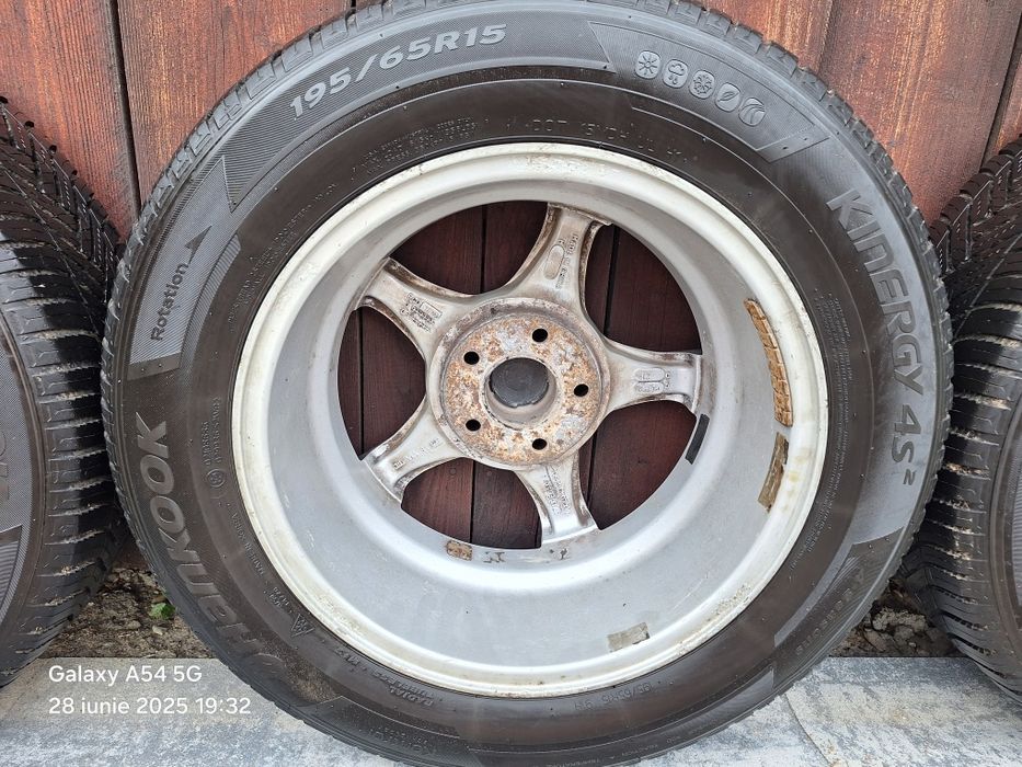 Anvelope,jante,roți Ford  195/65R15 - 4 bucăți
