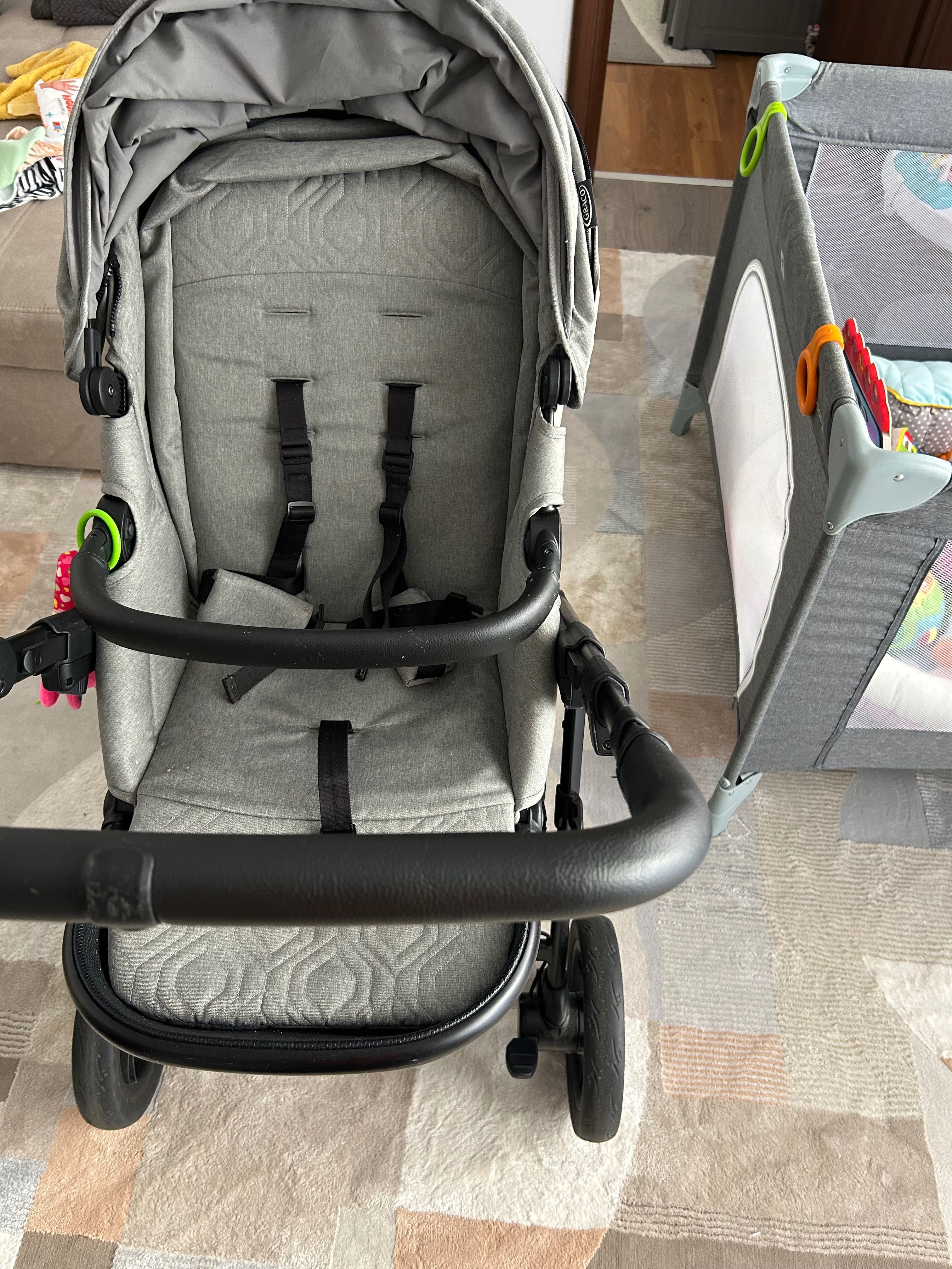 Carucior Graco Near2Me, 3in1: parte sport, landou si scoica