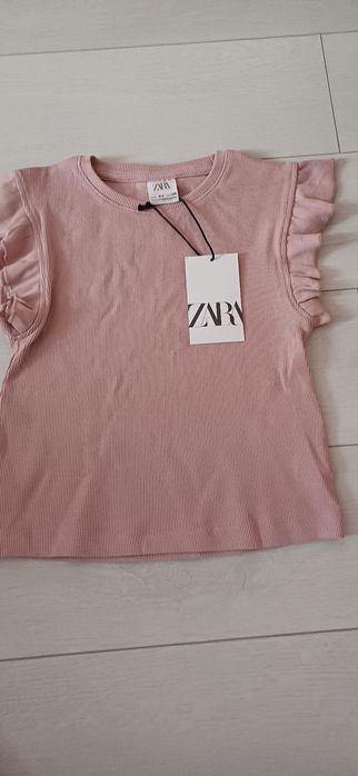Детска памучна тениска на Zara,6-7 г.