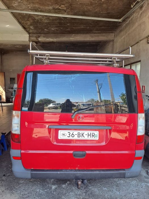 Vand portbagaj inox pentru mercedes vito long!
