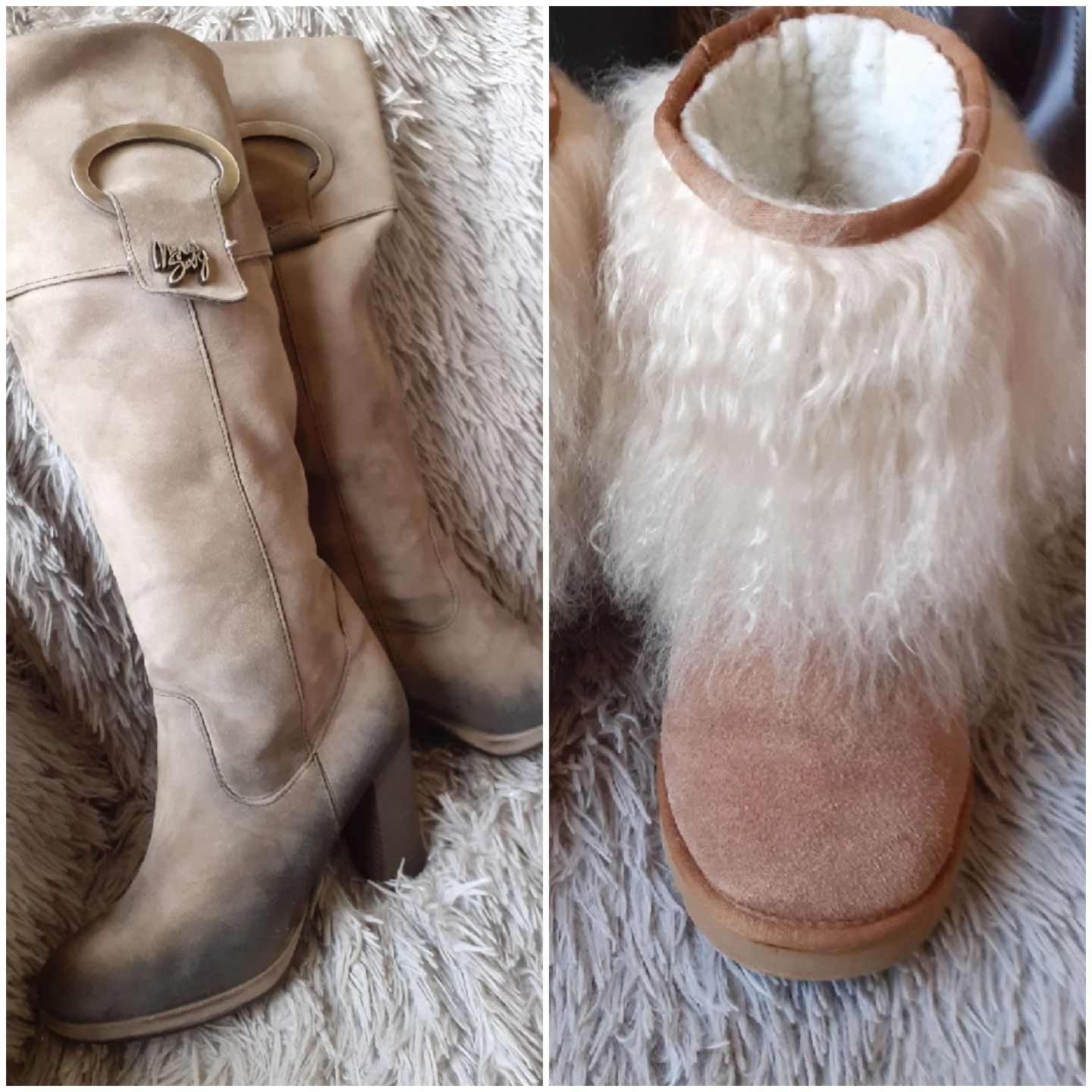 Miss Sixty ..piele naturala 37..UGG  blana nr 37