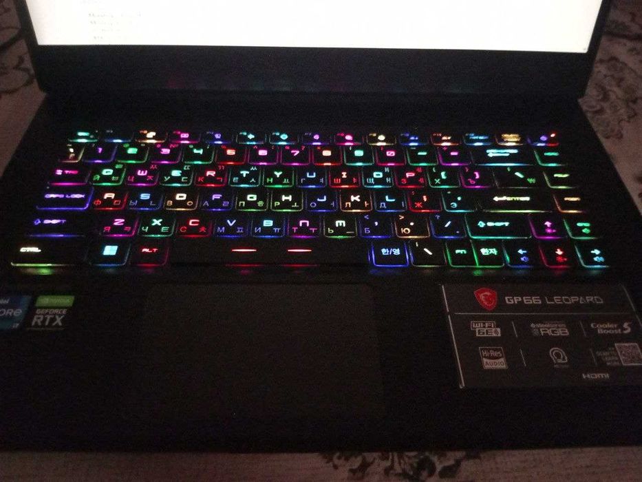 Msi i7 11800h RTX 3070